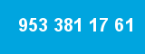 953 381 17 61 953 381 17 61